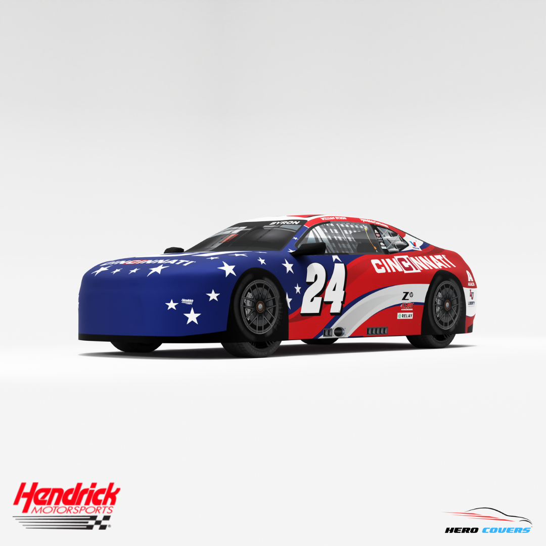 Officially Licensed Hendrick Motorsports Cincinnati Custom Car Cover