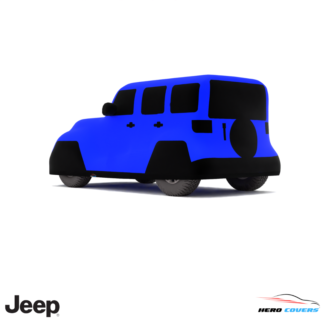 Jeep Wrangler 2018 Car Cover: Indoor & Outdoor Use - HeroCovers