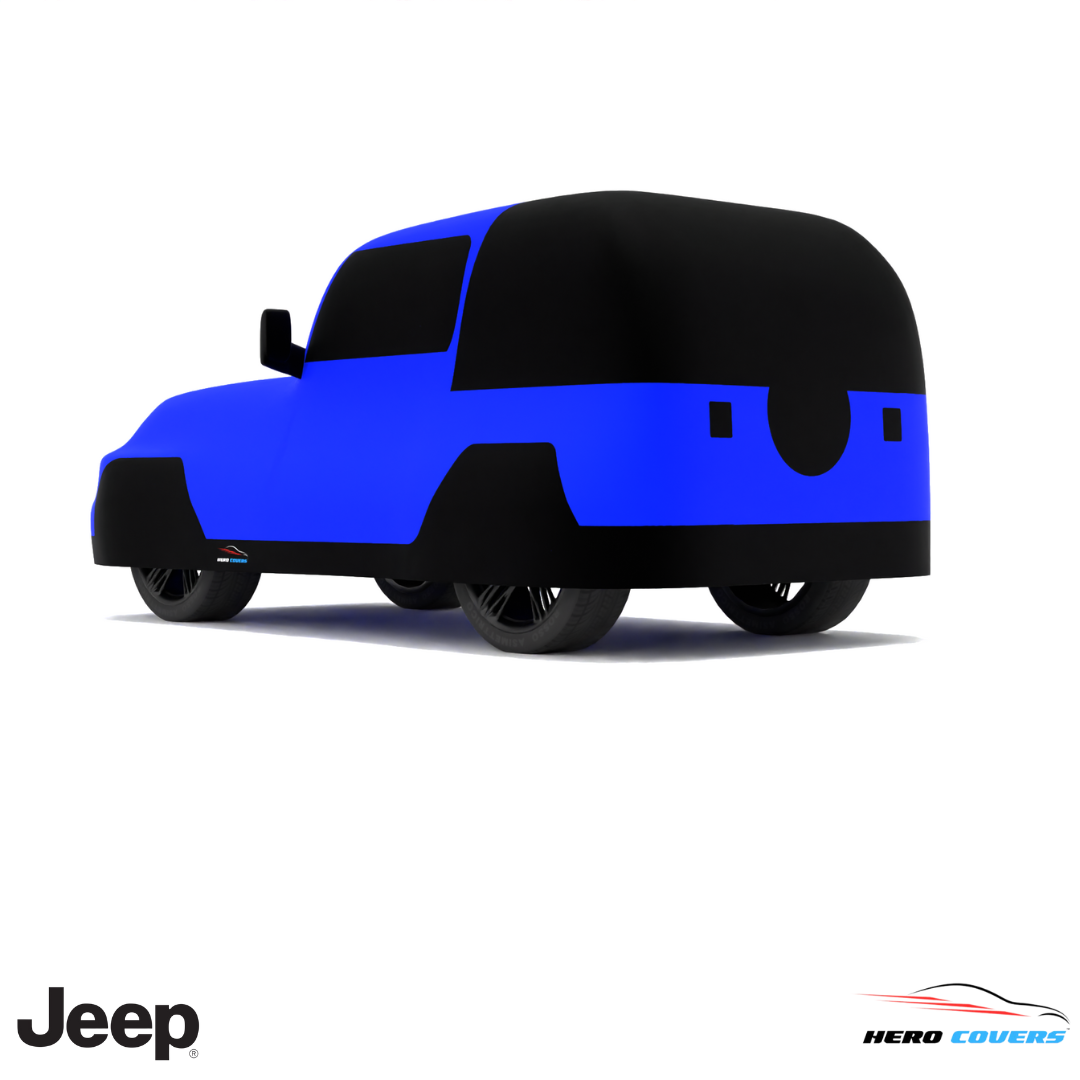 Jeep Wrangler 1996 Car Cover: Indoor & Outdoor Use - HeroCovers