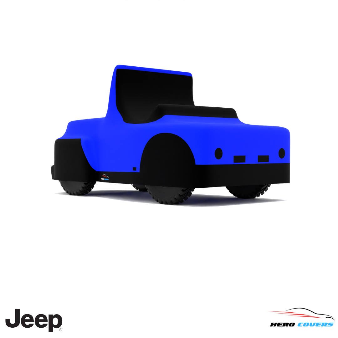 Jeep JS Series 1950 Car Cover: Indoor & Outdoor Use - HeroCovers