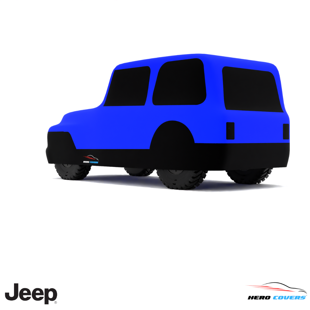 Jeep JS Series 1976 Car Cover: Indoor & Outdoor Use - HeroCovers