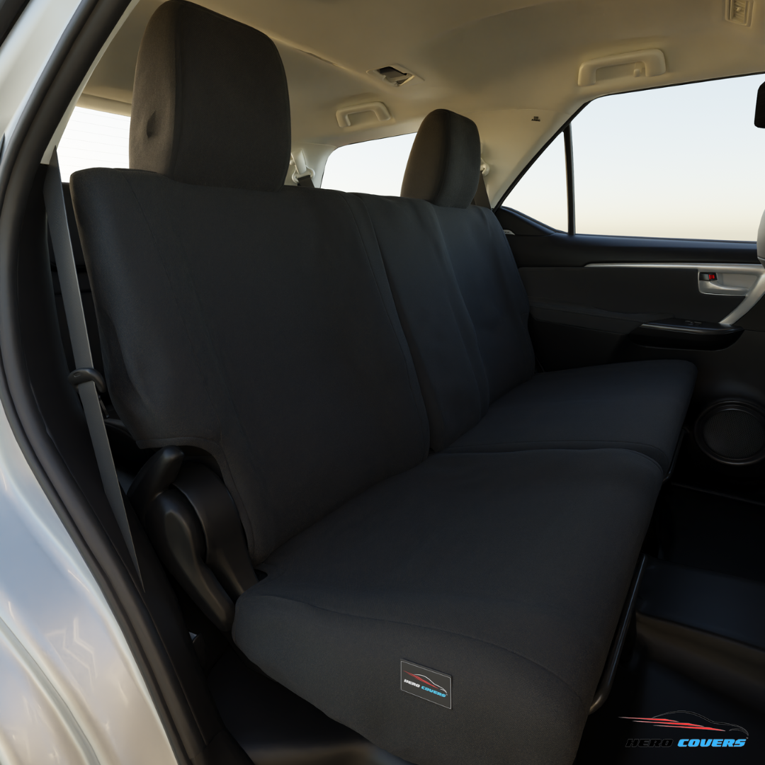 Black Custom Seat Covers | Stylish Designs & Durable Protection – by HeroCovers