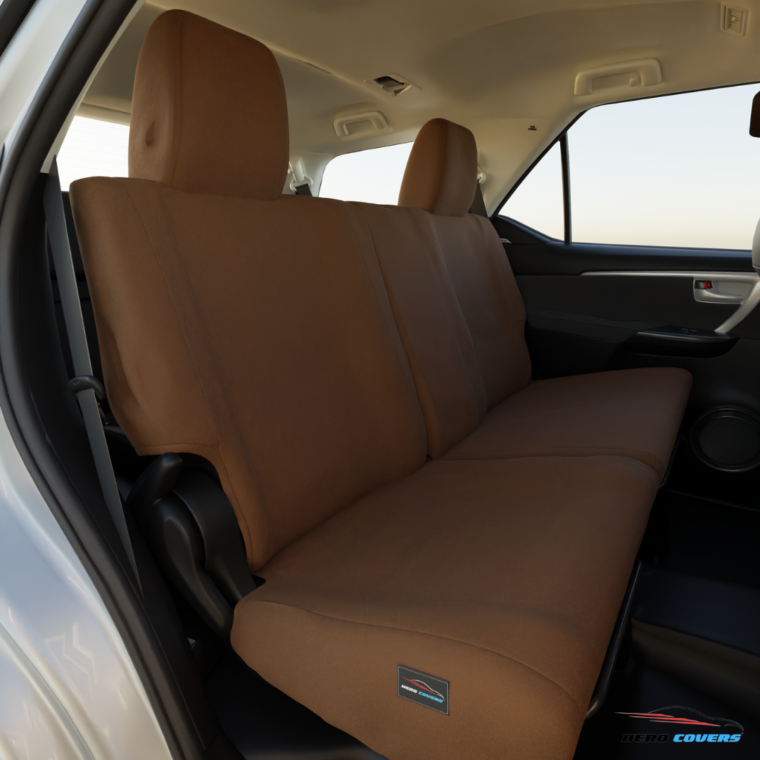 Brown Custom Seat Covers | Stylish Designs & Durable Protection – by HeroCovers