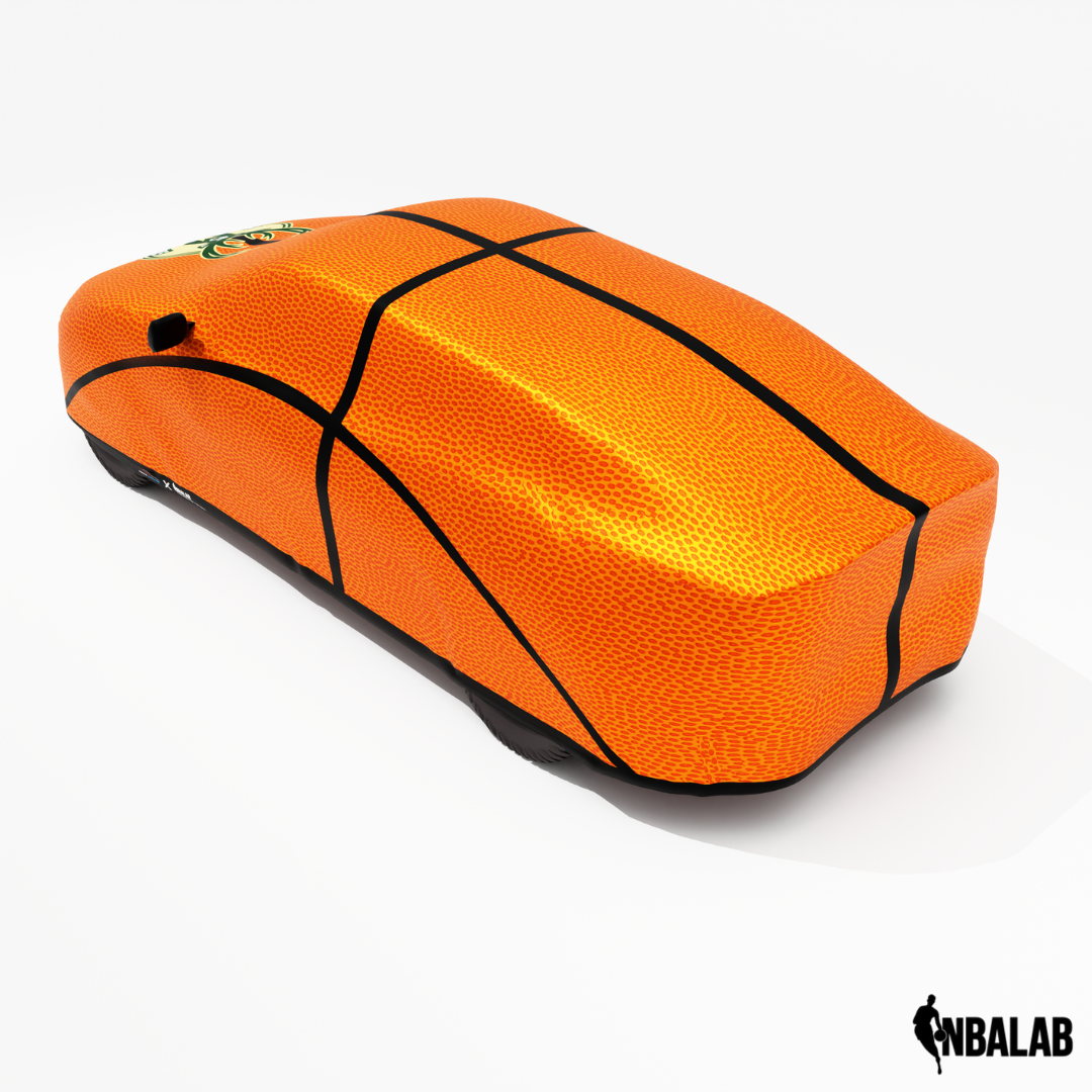 Officially Licensed Milwaukee Bucks Life Size Basketball Car Covers – Indoor & Outdoor | NBA Protection | HeroCovers