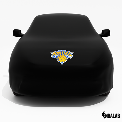 Officially Licensed New York Knicks Black Car Covers – Indoor & Outdoor | NBA Protection | HeroCovers
