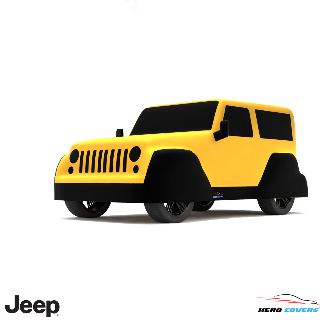 Jeep Wrangler 2007 Car Cover: Indoor & Outdoor Use - HeroCovers