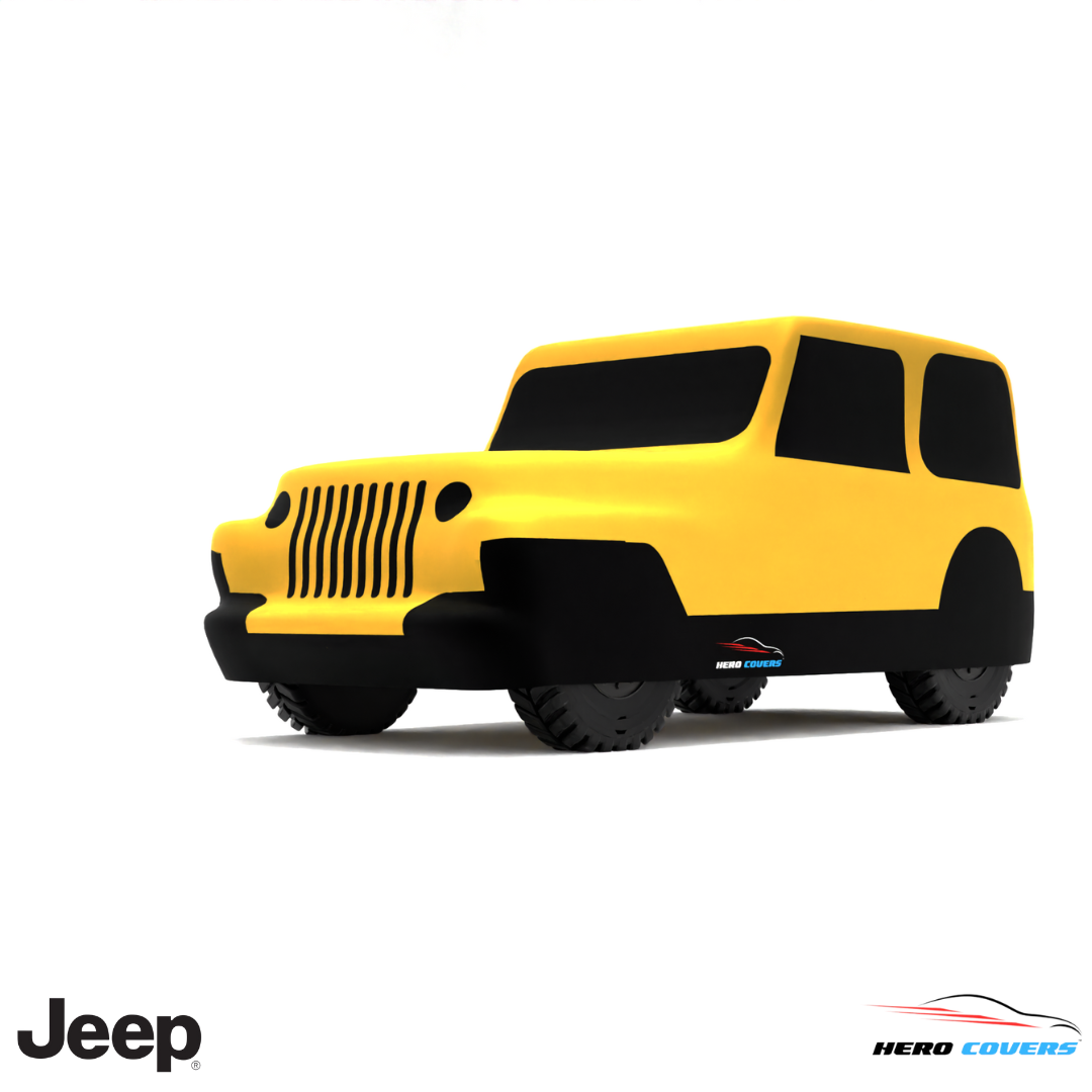 Jeep JS Series 1976 Car Cover: Indoor & Outdoor Use - HeroCovers