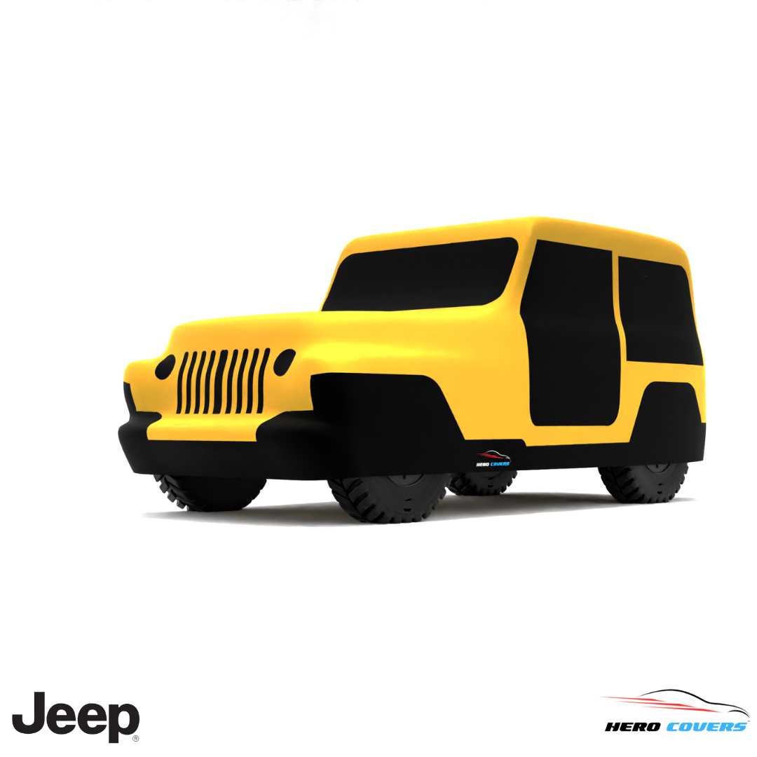 Jeep JS Series 1970 Car Cover: Indoor & Outdoor Use - HeroCovers