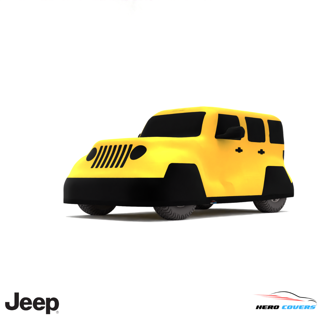 Jeep Wrangler 2018 Car Cover: Indoor & Outdoor Use - HeroCovers