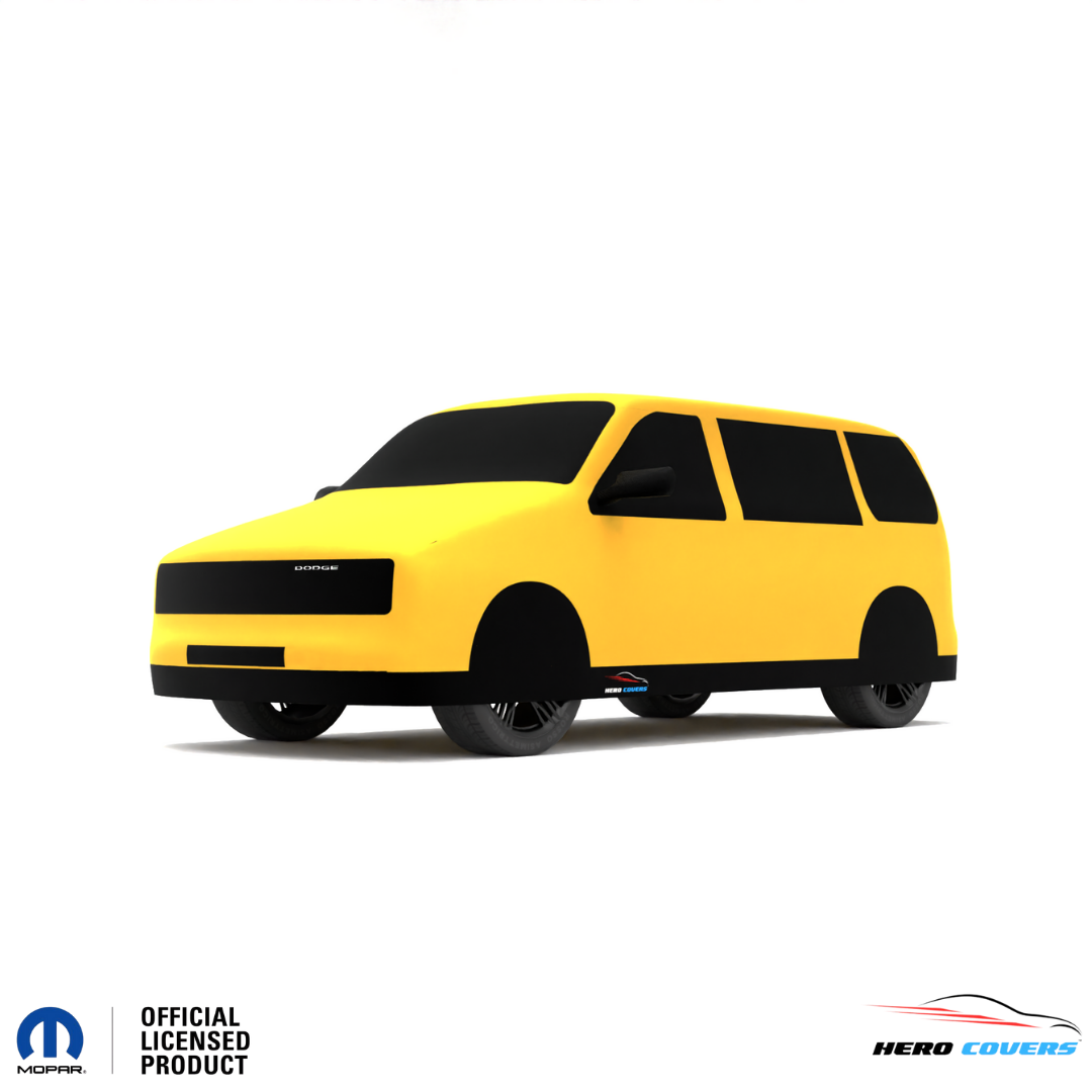 Dodge Caravan 2nd Gen (1991–1995) Car Cover: Indoor & Outdoor Use - HeroCovers