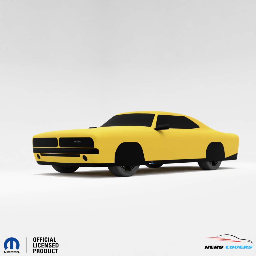 Dodge Charger 1st Gen (1966–1967) Car Cover: Indoor & Outdoor Use - HeroCovers