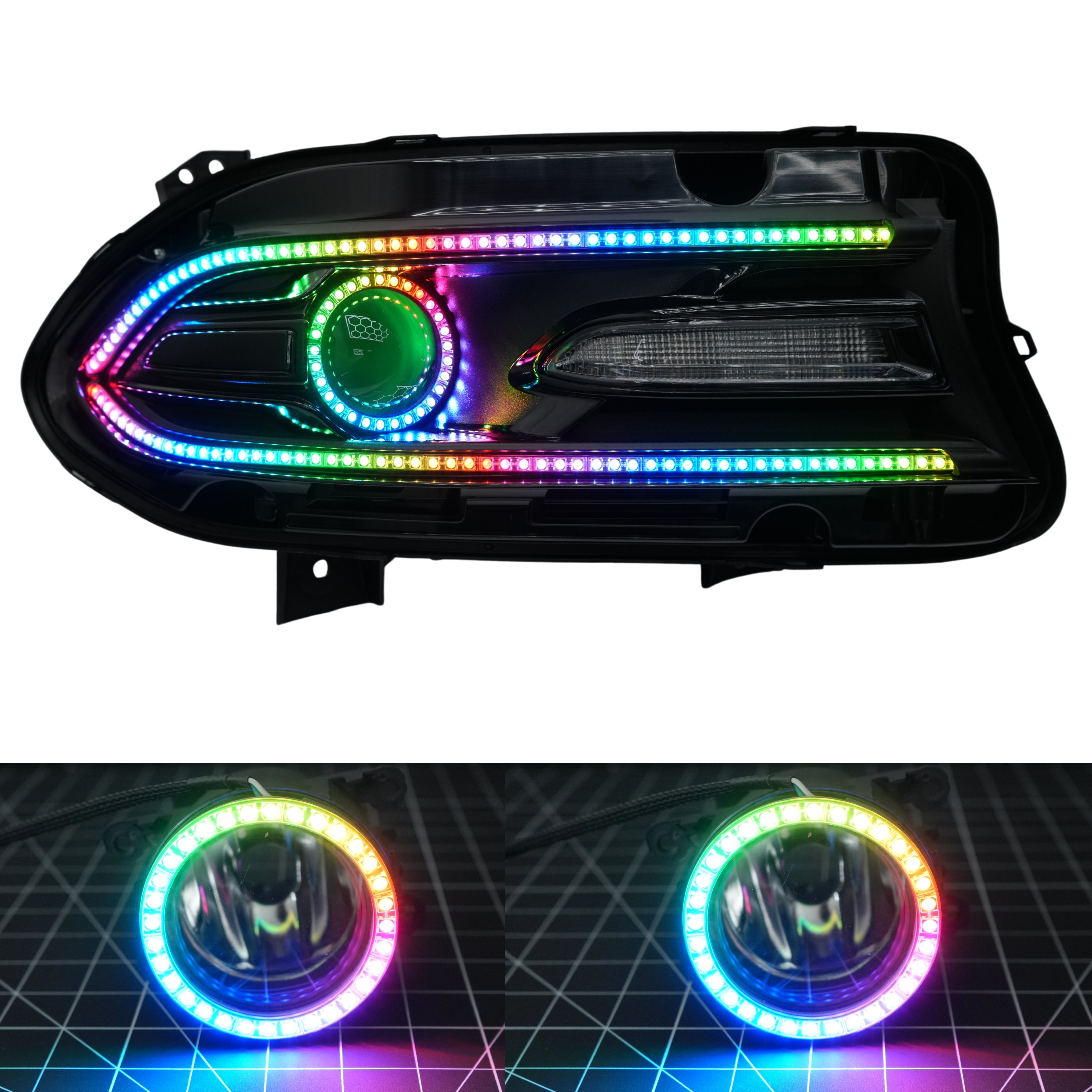 Dodge Charger Flow Series DRL Boards (2015-2023)