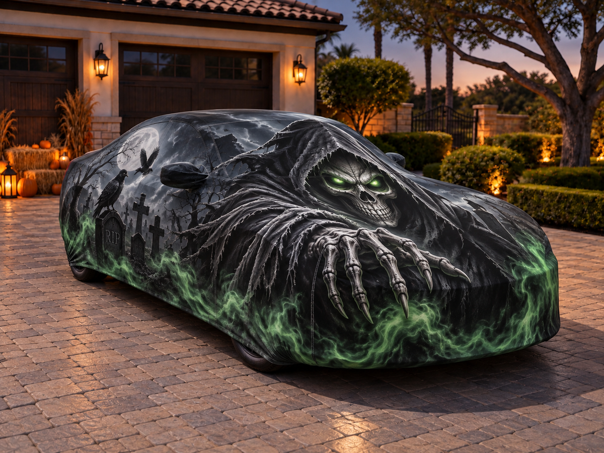 Halloween Car Covers by HeroCovers – Spooky Car Protection