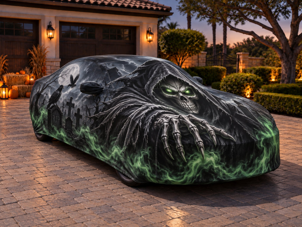 Halloween Car Covers by HeroCovers – Spooky Car Protection