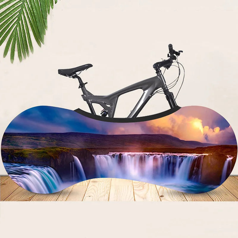 Bike Cover Vibrant Design – Premium Indoor Protection by HeroCovers