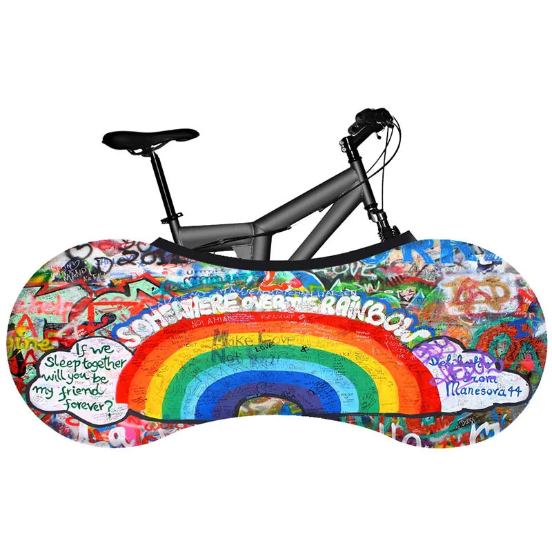 Retro Bike Cover Design – Premium Indoor Bike Cover by HeroCovers