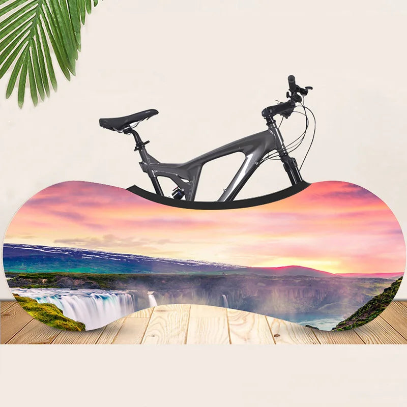Bike Cover Vibrant Design – Premium Indoor Protection by HeroCovers