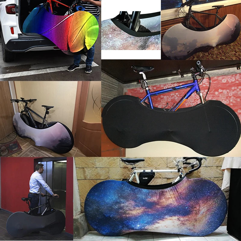 Retro Bike Cover Design – Premium Indoor Bike Cover by HeroCovers
