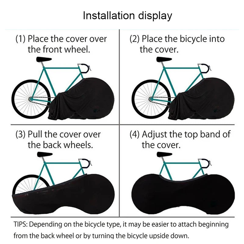 Bike Cover Vibrant Design – Premium Indoor Protection by HeroCovers