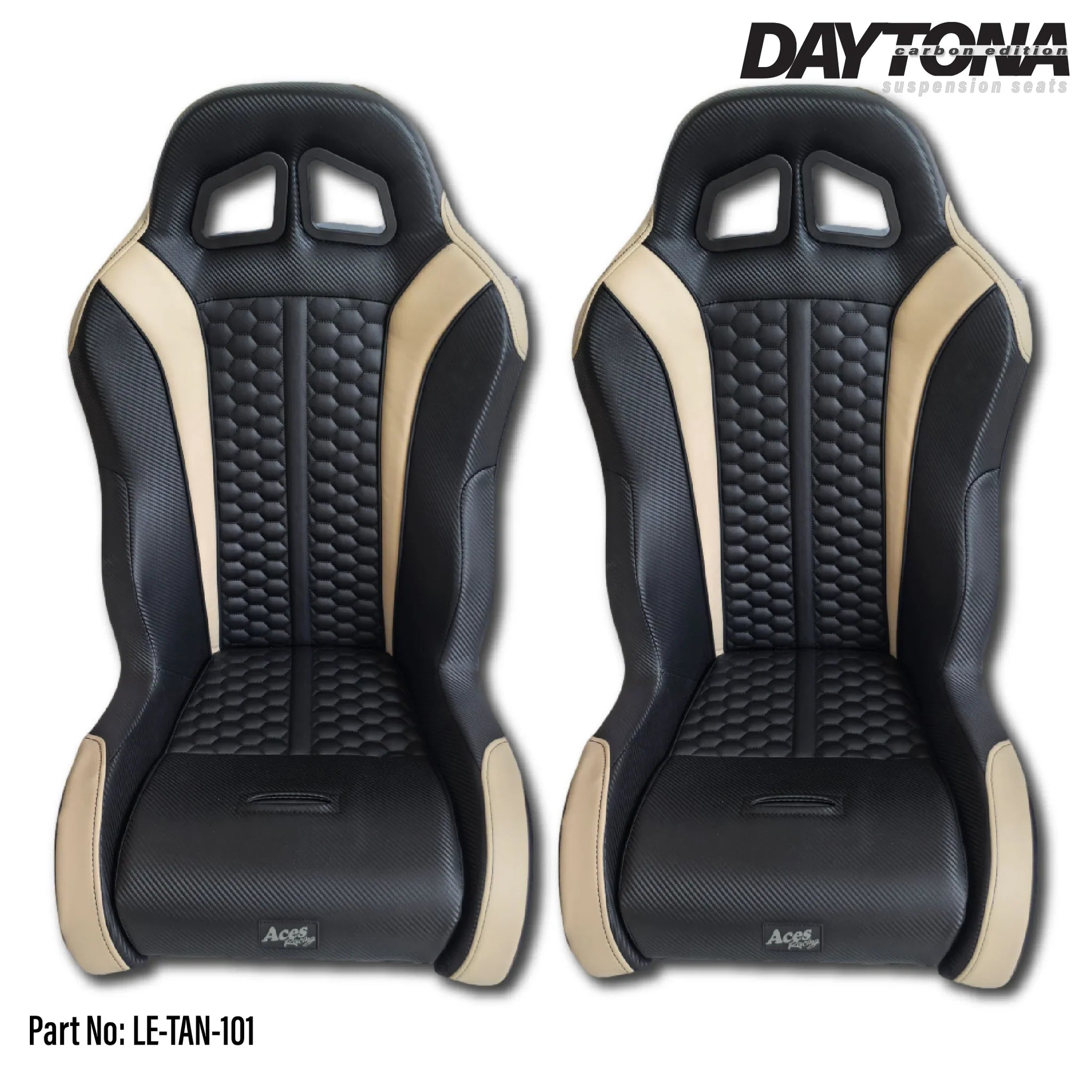 Can-Am X3 Carbon Edition Daytona UTV Seats - (Pair)