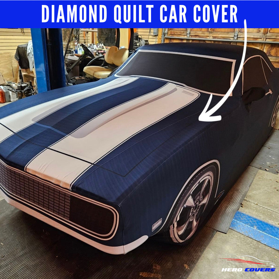 Luxury Diamond Quilt Car Covers – Custom Quilted Protection by HeroCovers