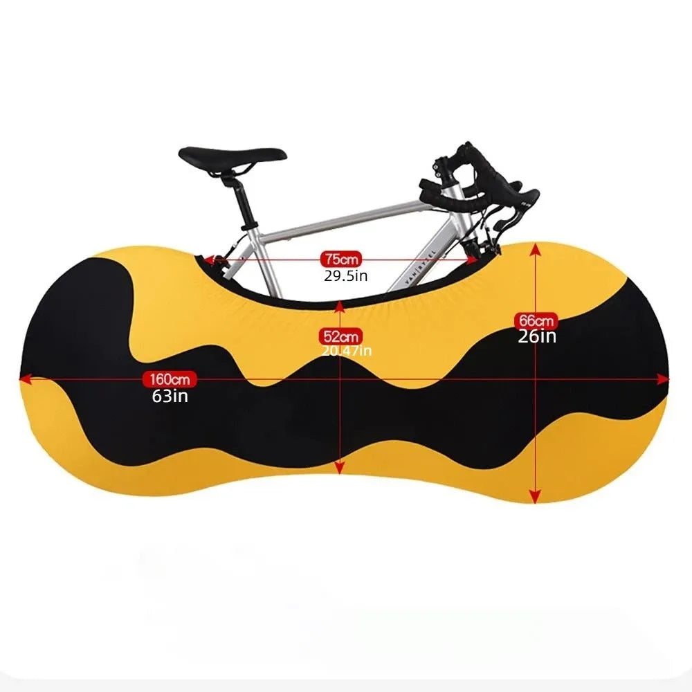 Galaxy Themed Bike Cover – Luxury Indoor Protection by HeroCovers