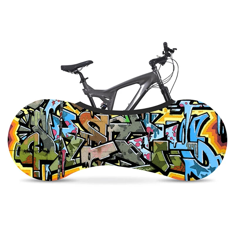 Retro Bike Cover Design – Premium Indoor Bike Cover by HeroCovers