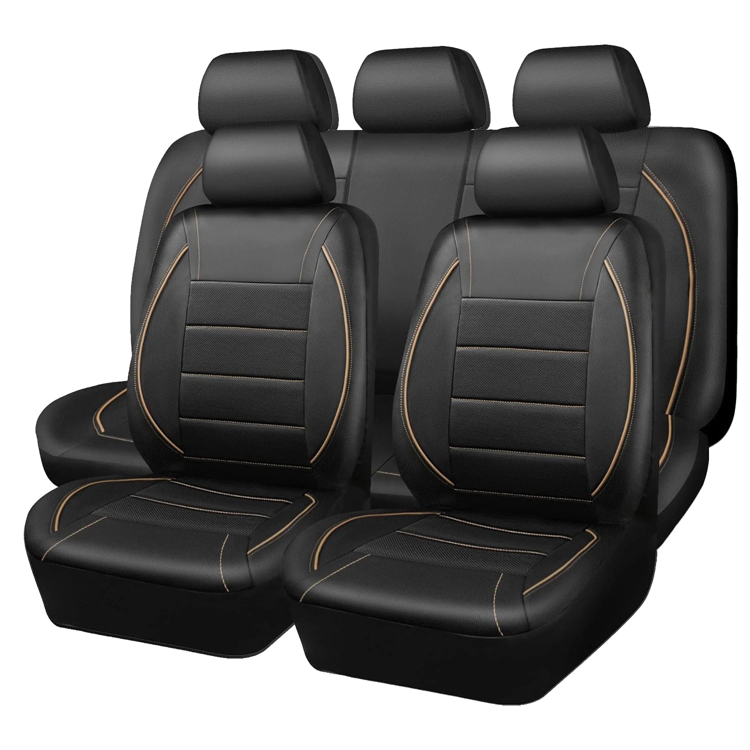 HeroCovers Leather Feel Seat Covers – Luxury Look, Everyday Durability