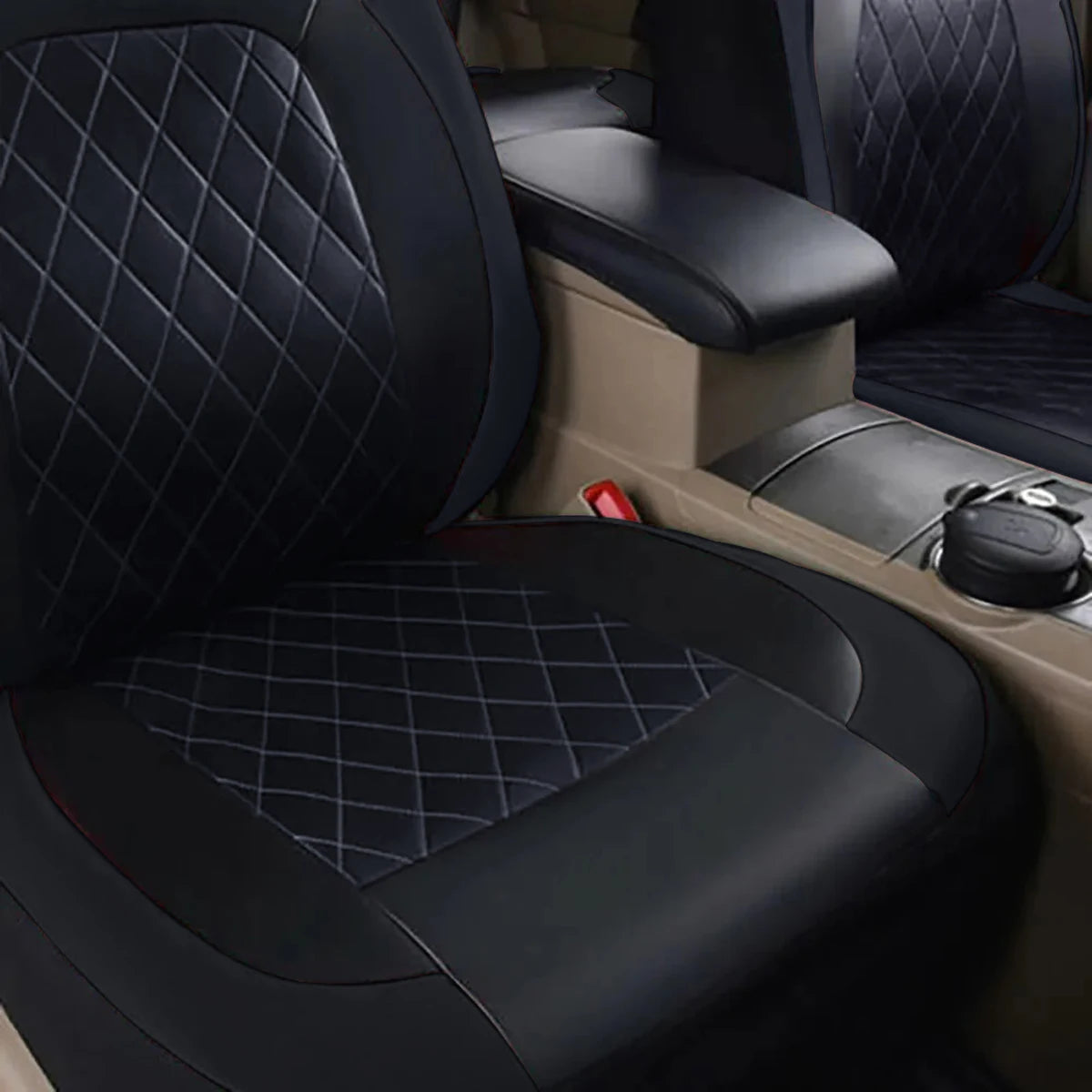 HeroCovers Premium Leather-Look Seat Covers