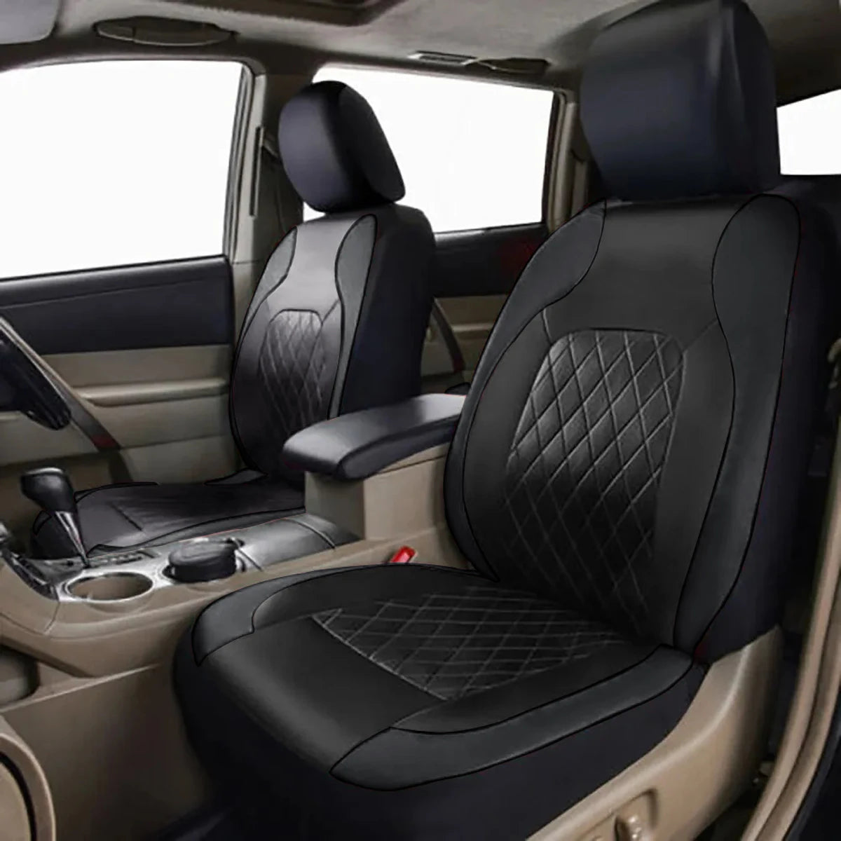 HeroCovers Premium Leather-Look Seat Covers