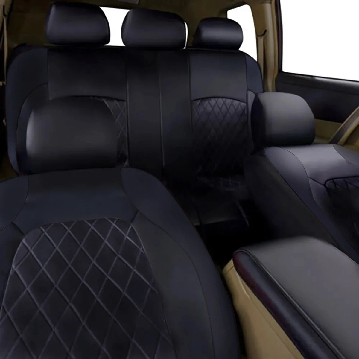 HeroCovers Premium Leather-Look Seat Covers
