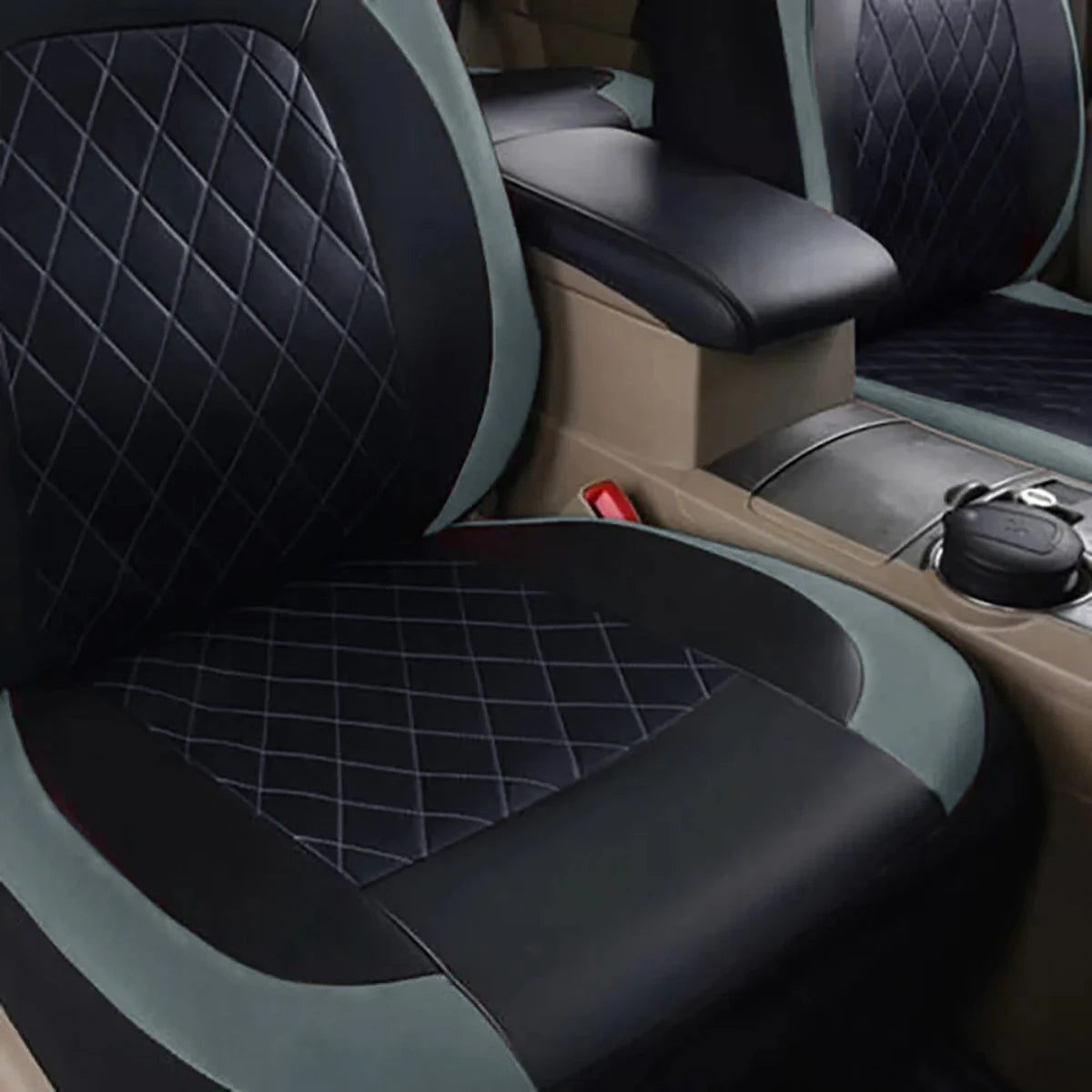 HeroCovers Premium Leather-Look Seat Covers