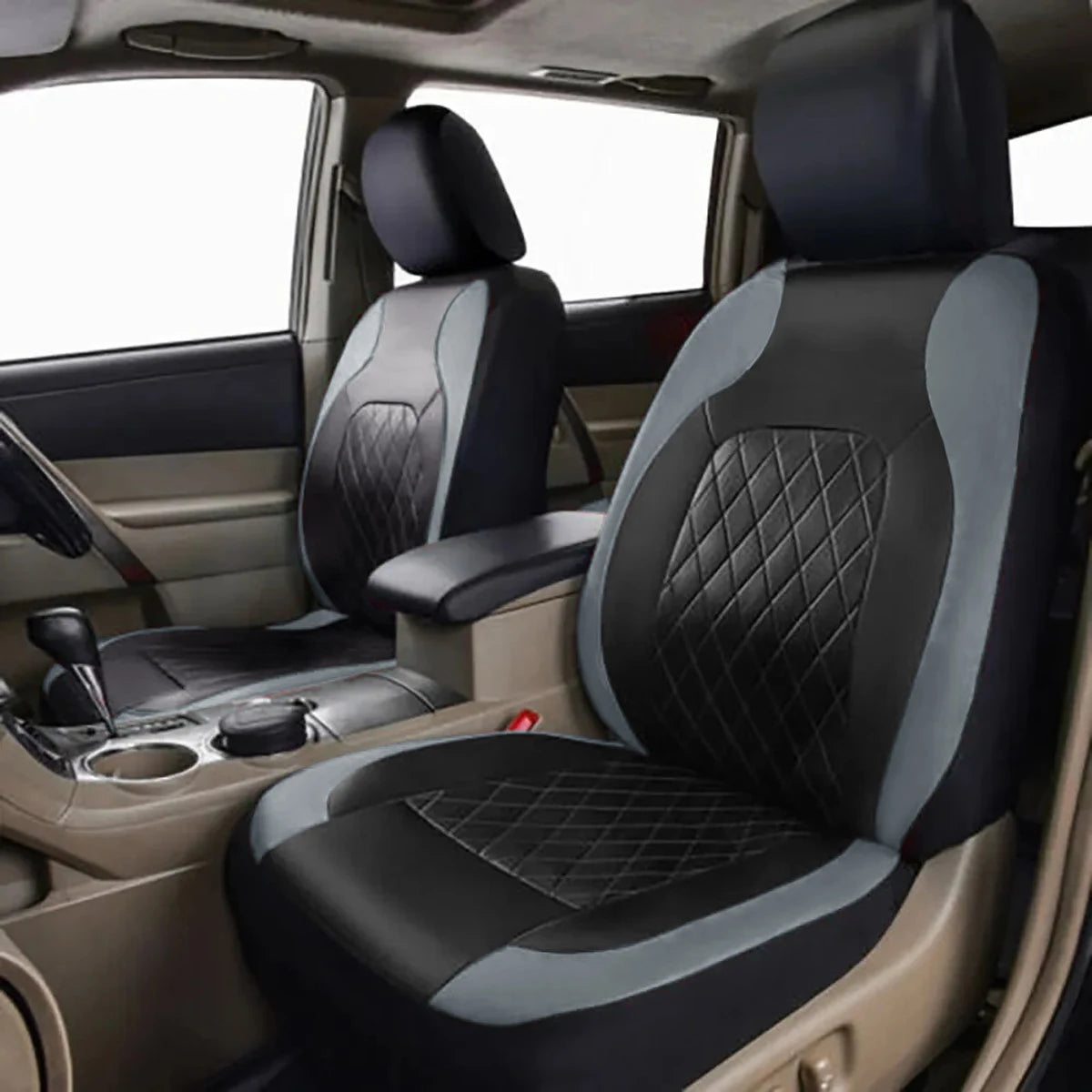 HeroCovers Premium Leather-Look Seat Covers