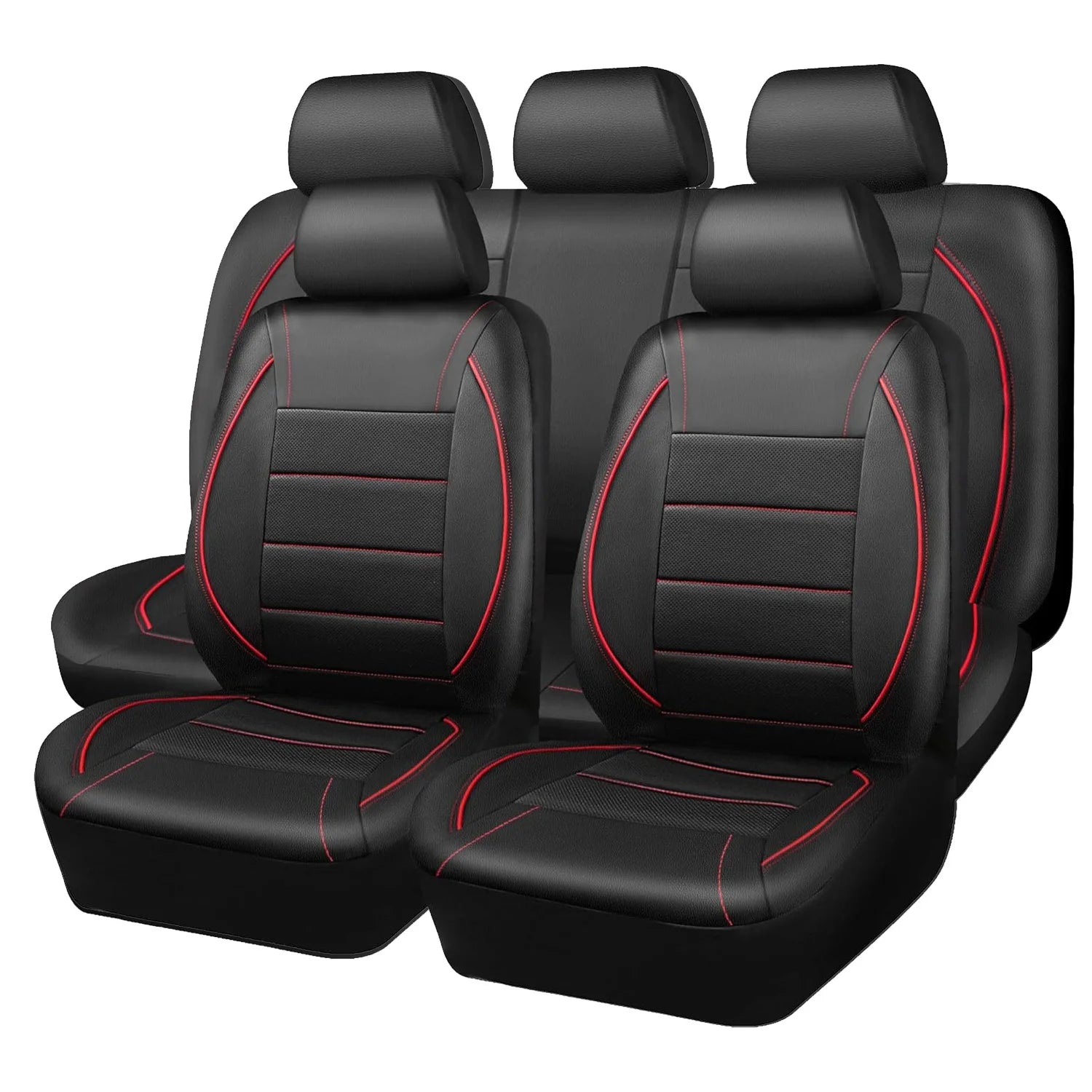 HeroCovers Leather Feel Seat Covers – Luxury Look, Everyday Durability