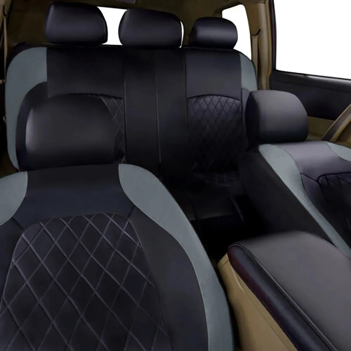 HeroCovers Premium Leather-Look Seat Covers