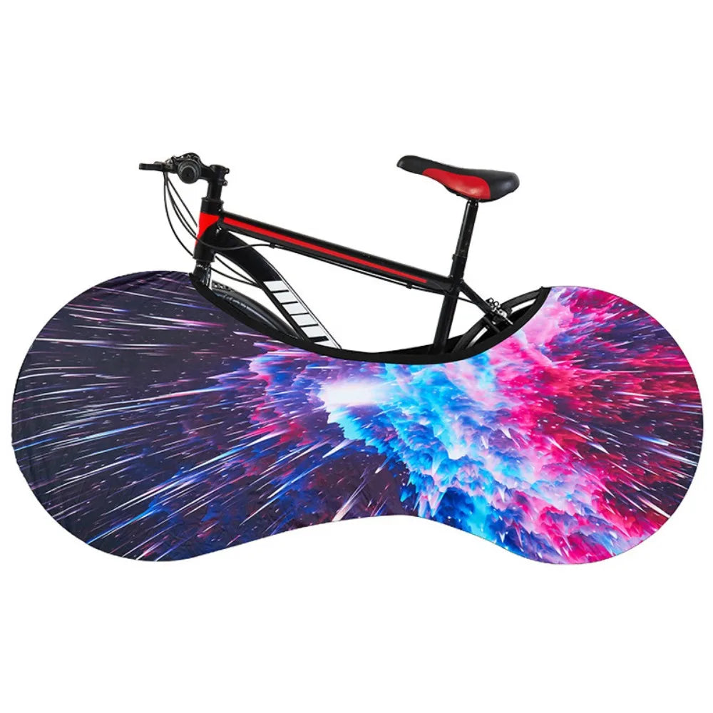 Galaxy Themed Bike Cover – Luxury Indoor Protection by HeroCovers