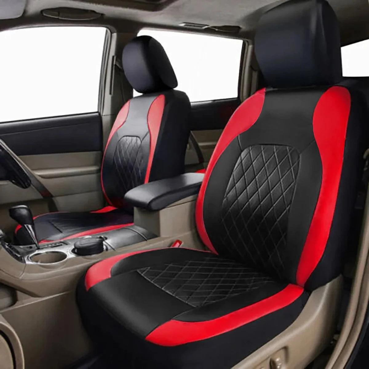 HeroCovers Premium Leather-Look Seat Covers