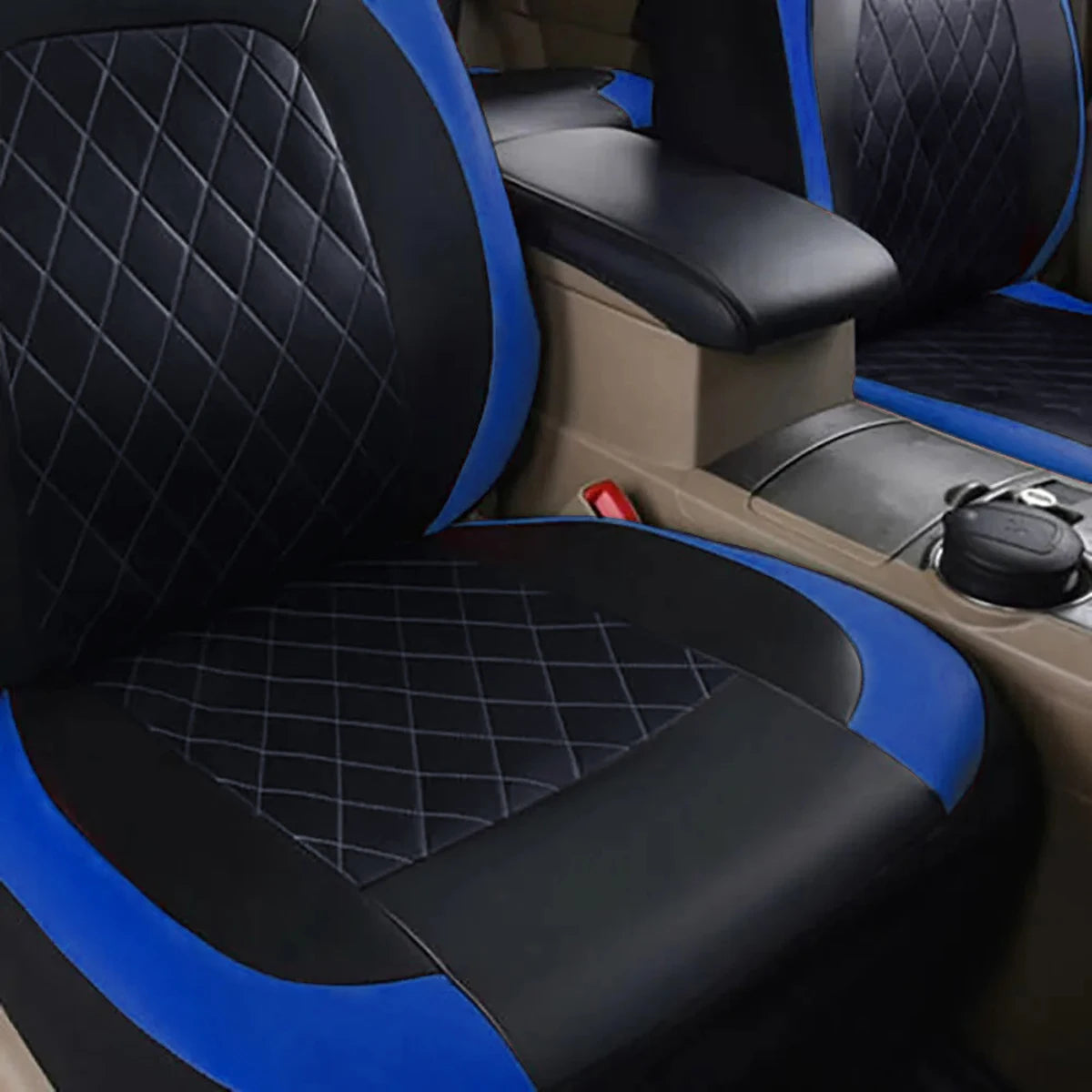 HeroCovers Premium Leather-Look Seat Covers