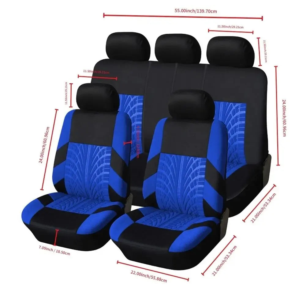 Tire-Tread Designed Seat Covers by HeroCoves