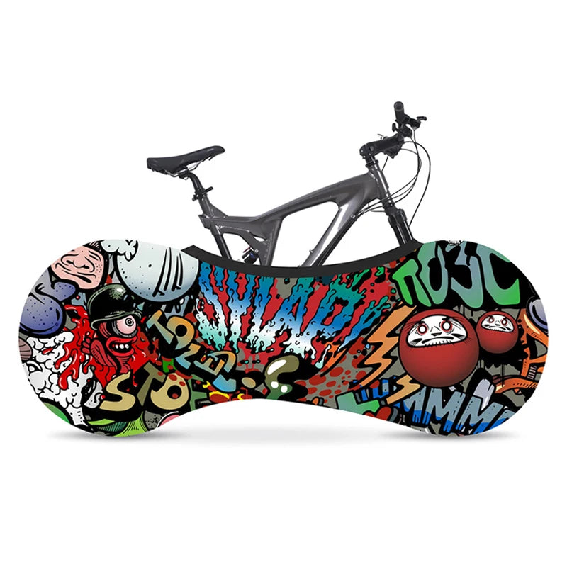 Retro Bike Cover Design – Premium Indoor Bike Cover by HeroCovers