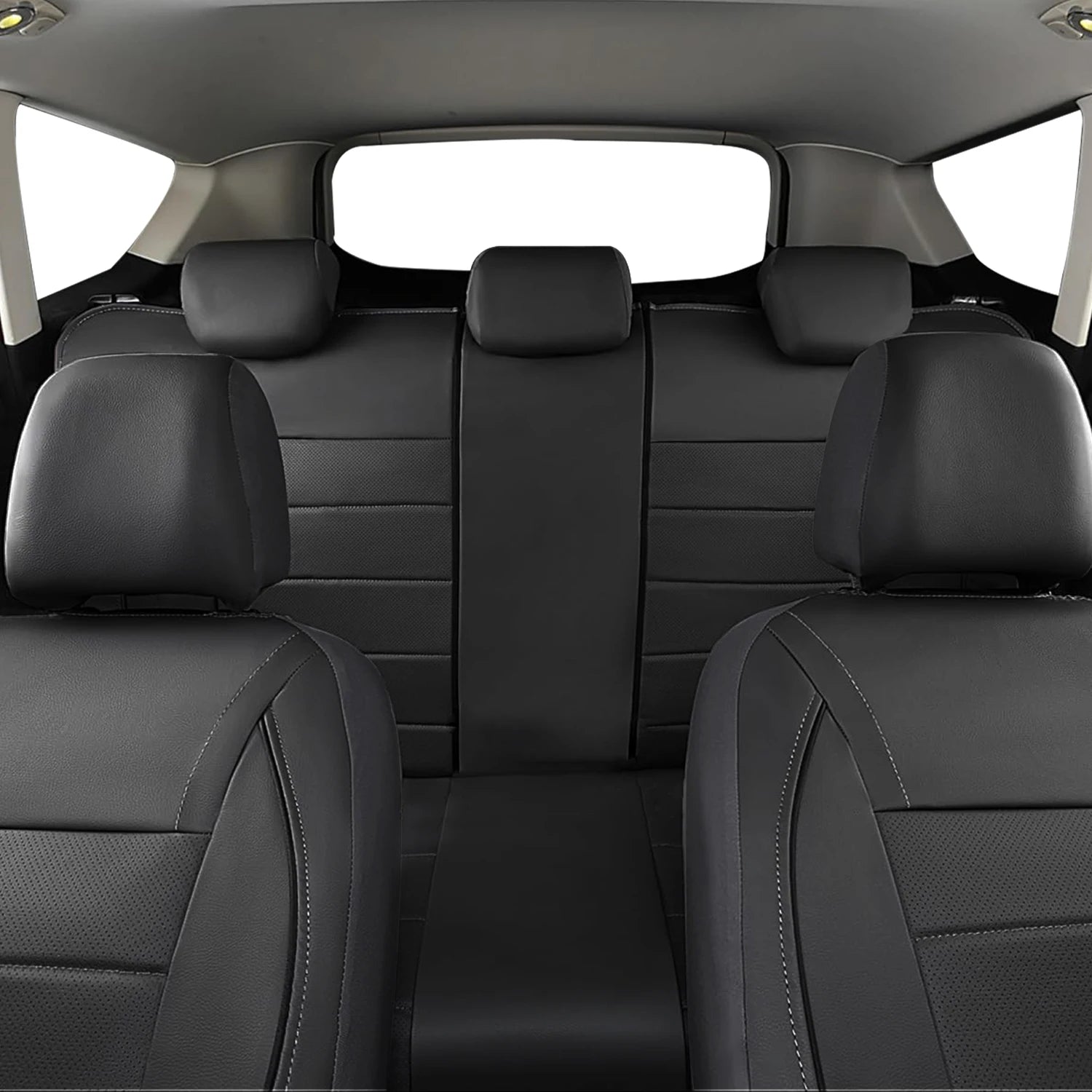 HeroCovers Leather Feel Seat Covers – Luxury Look, Everyday Durability