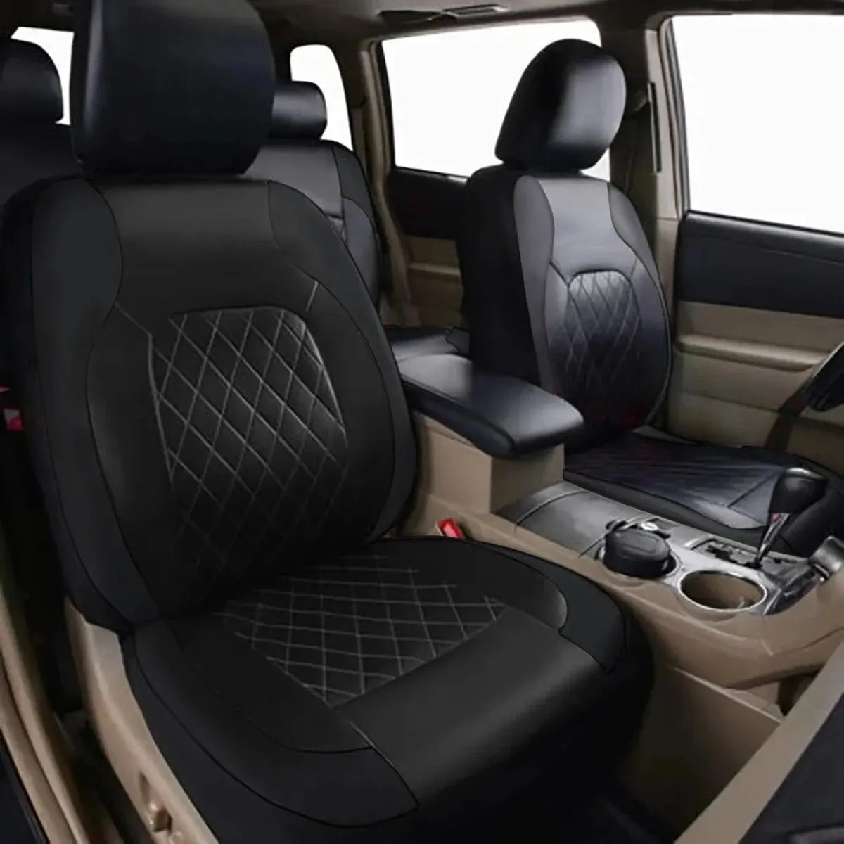 HeroCovers Premium Leather-Look Seat Covers