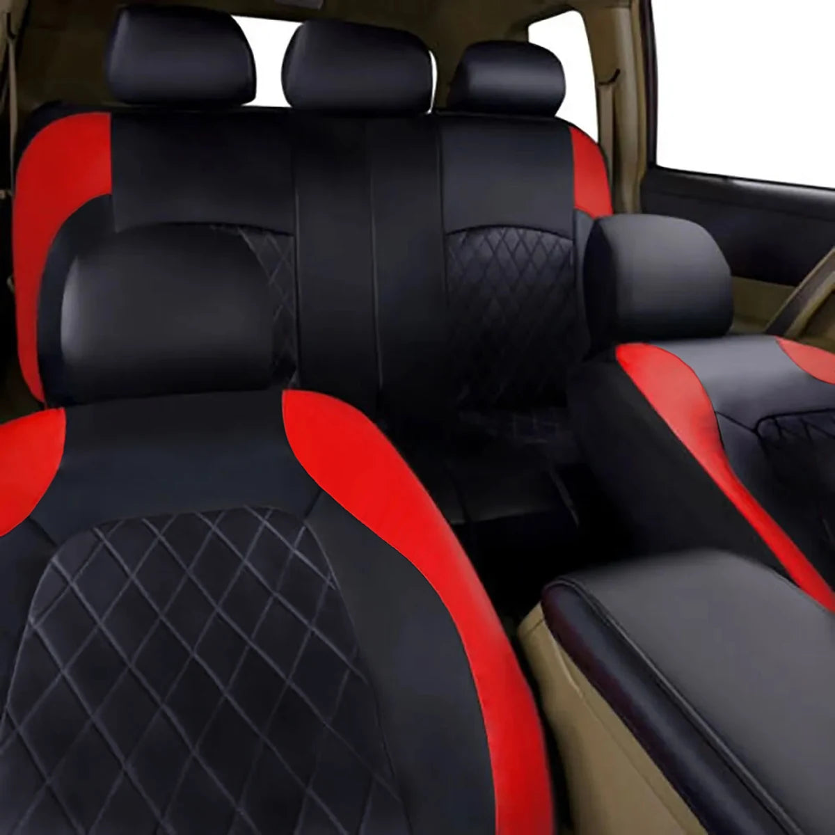 HeroCovers Premium Leather-Look Seat Covers