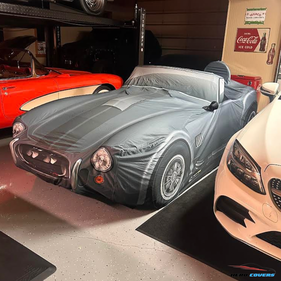 grey car cover