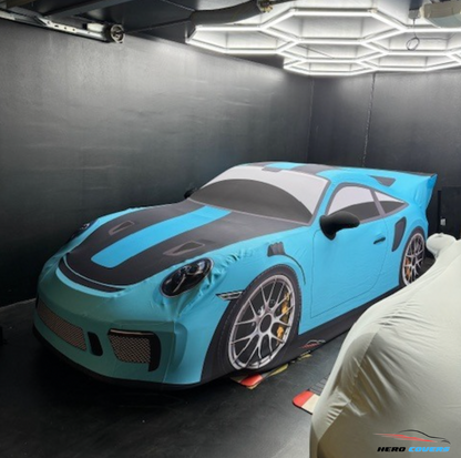 blue cover