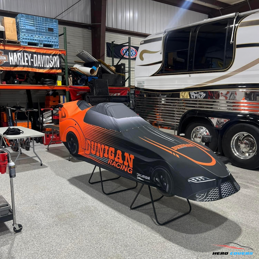 Custom Dragster & Funny Car Covers by HeroCovers | Precision Fit & Maximum Protection