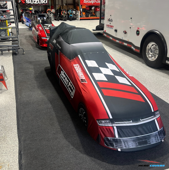 Custom Dragster & Funny Car Covers by HeroCovers | Precision Fit & Maximum Protection