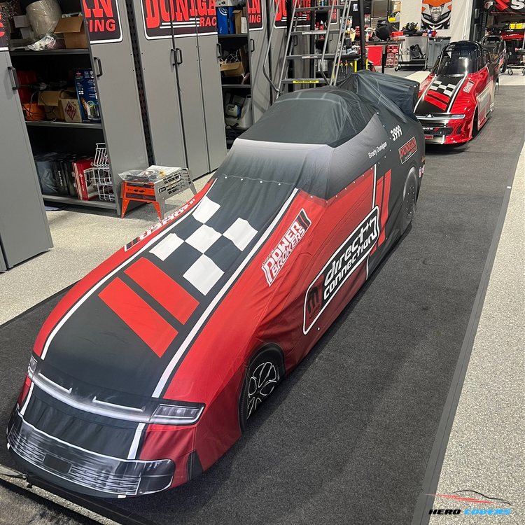 Custom Dragster & Funny Car Covers by HeroCovers | Precision Fit & Maximum Protection