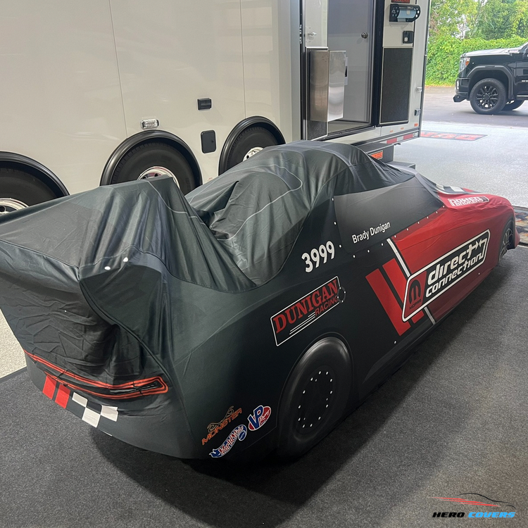 Custom Dragster & Funny Car Covers by HeroCovers | Precision Fit & Maximum Protection