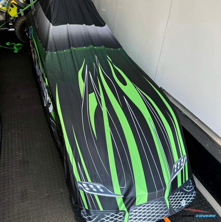 Custom Dragster & Funny Car Covers by HeroCovers | Precision Fit & Maximum Protection